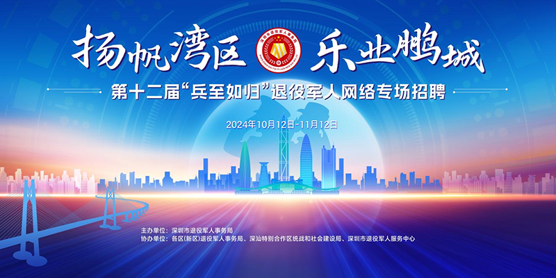 八大行动促就业 | 第十二届“兵至如归”退役军人网络专场招聘月圆满结束