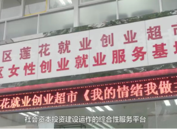 都市频道第一现场专题报道“福田区莲花就业超市”家庭式手加工就业服务